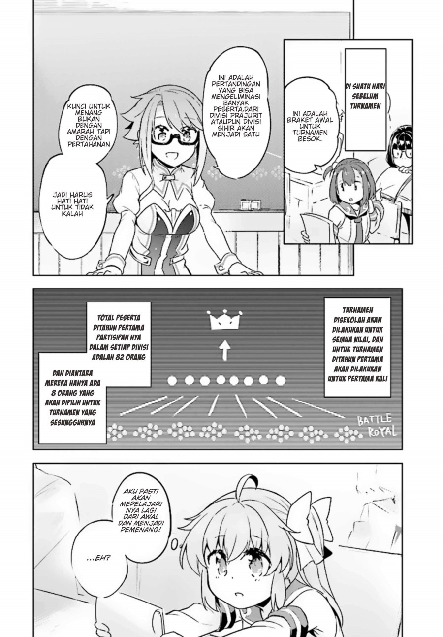 Kenshi wo Mezashite Nyuugaku shita no ni Mahou Tekisei 9999 nan desu kedo!? chapter 8